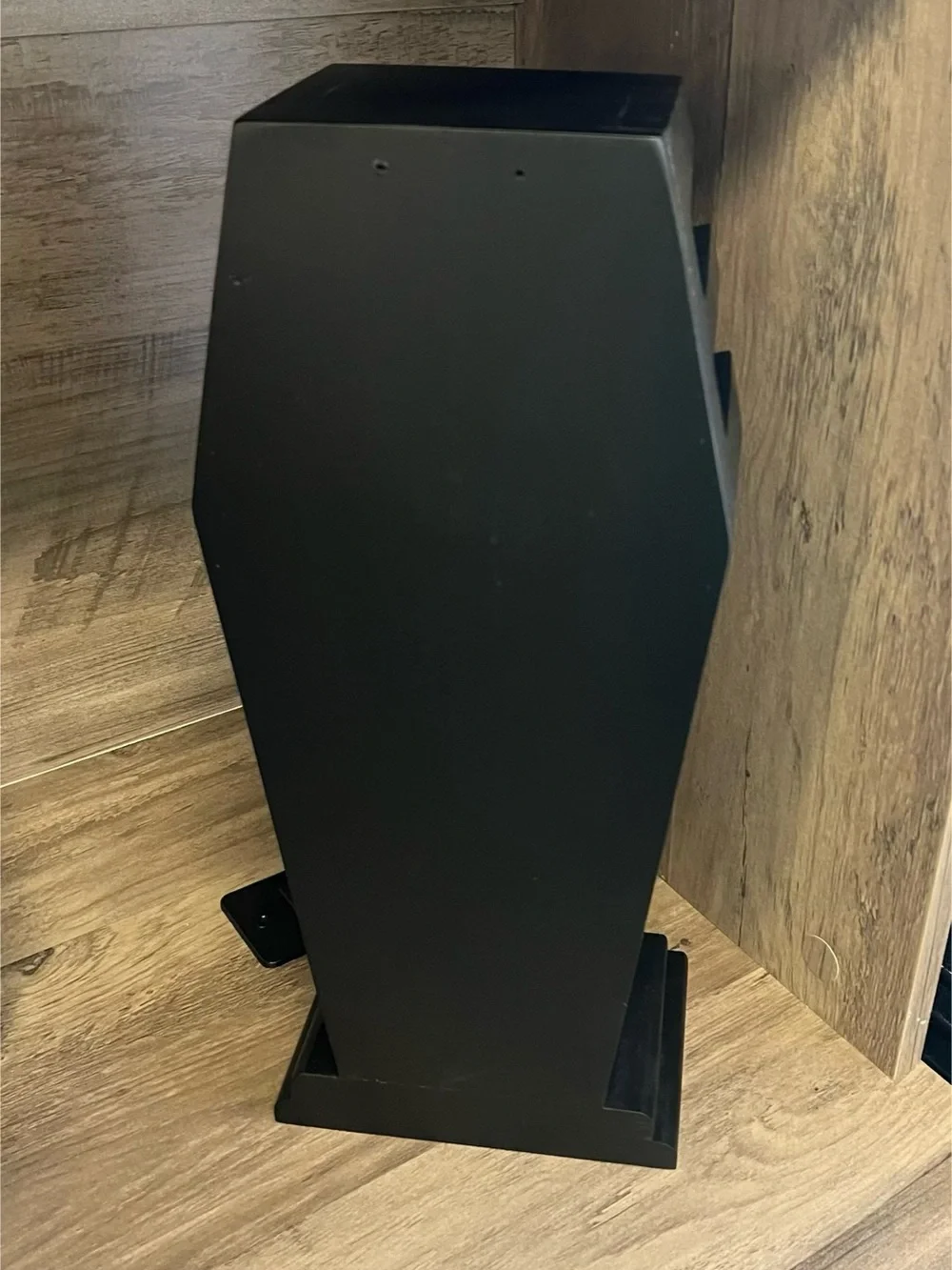 Matte Black Coffin Kitchen Knife Holder